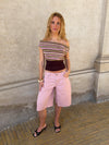 Stova bermuda shorts - Baby pink
