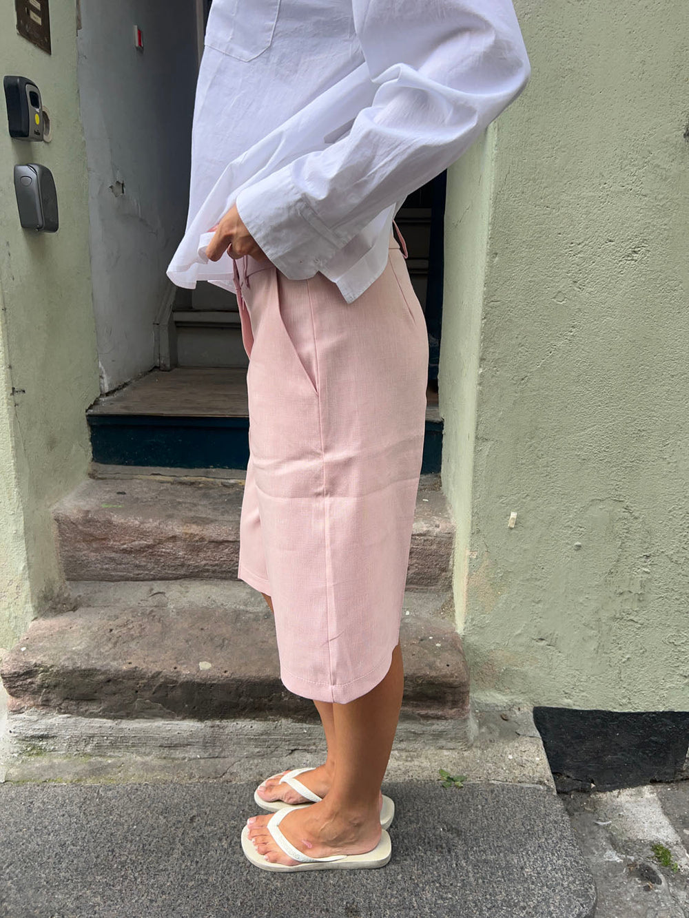 Nayaly bermuda shorts - Pink