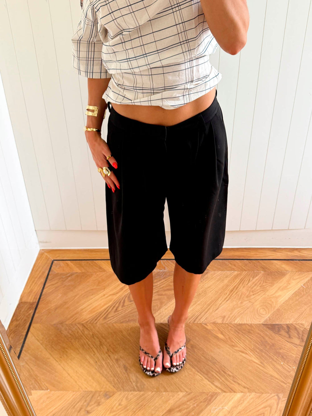 Scandivv bermuda shorts - Black