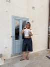 Cilena bermuda shorts - Dark blue