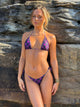 Lilya bikini with polka dots - Purple/black