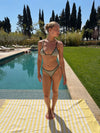 Sovila bikini with checkers - Green/White