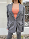 Premium - oversized blazer grey