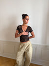 Bernadette lace top - Black
