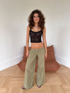 Marina lace top - Black