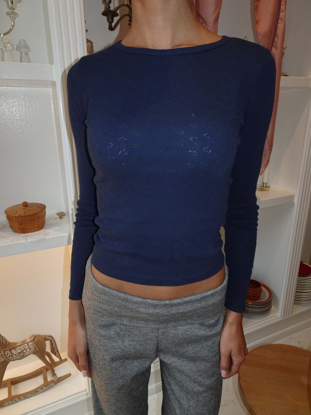 Navina blouse - Navy