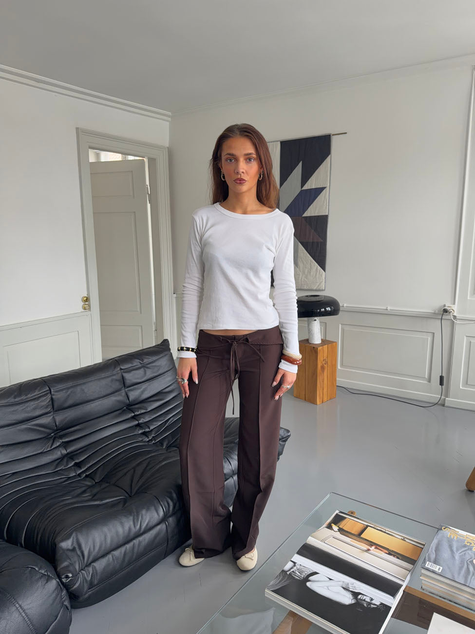 Roleo blouse with long sleeves - White