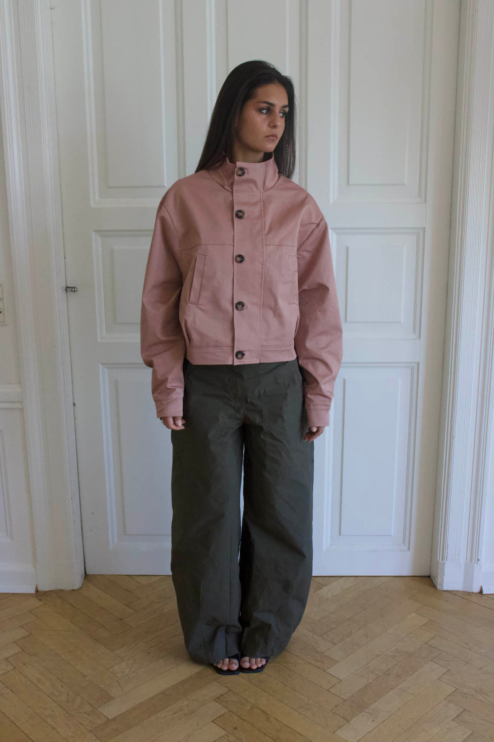 Atlas jacket - Dusty rose