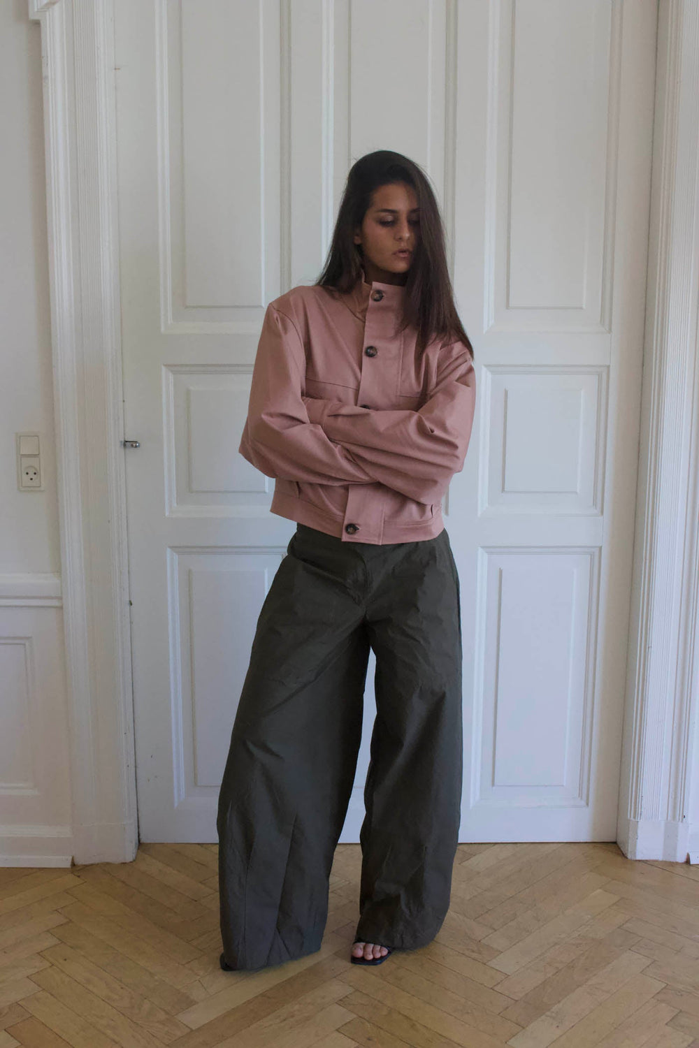Atlas jacket - Dusty rose
