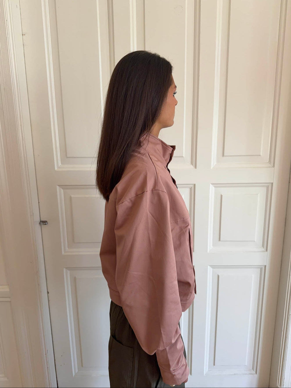 Atlas jacket - Dusty rose