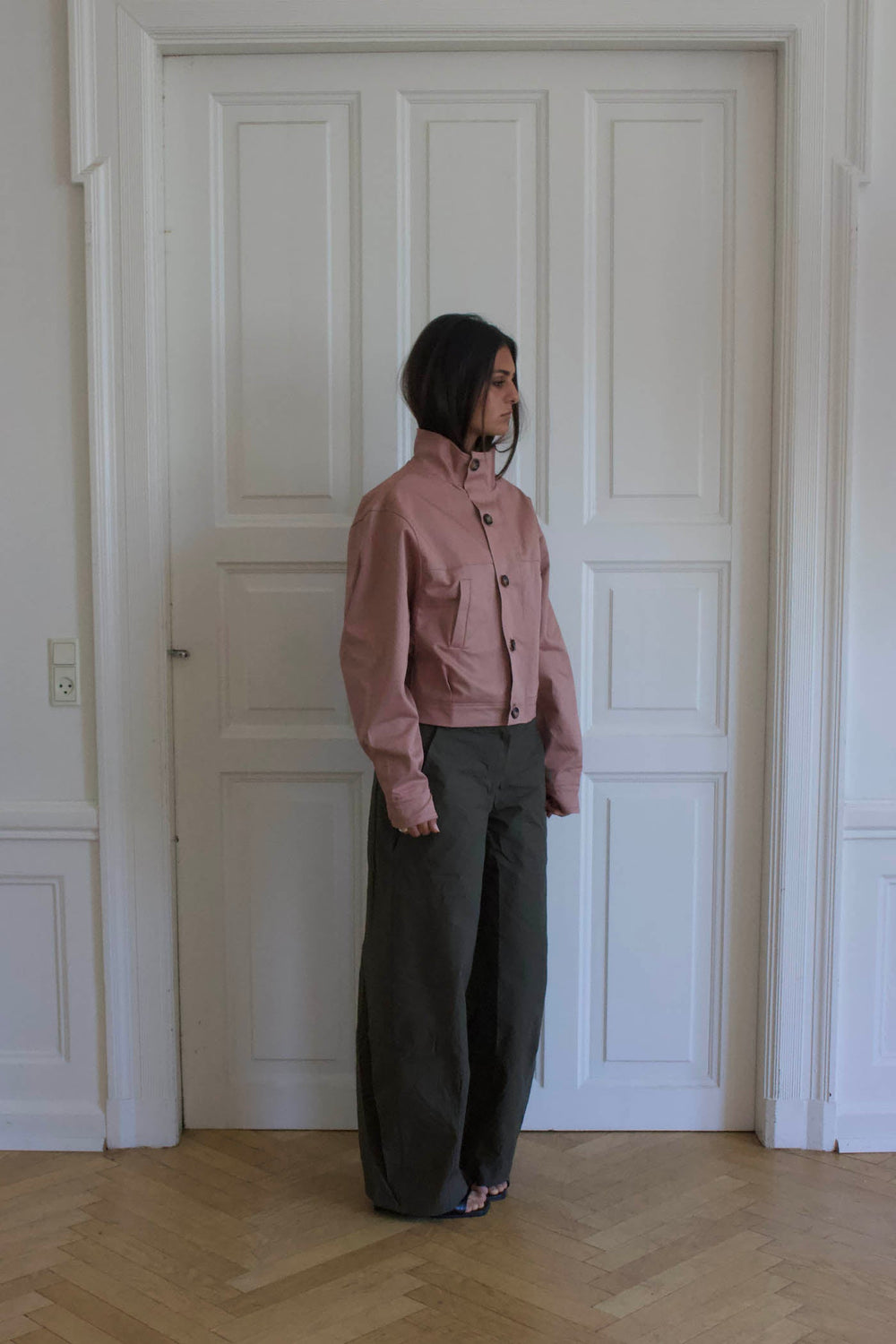 Atlas jacket - Dusty rose