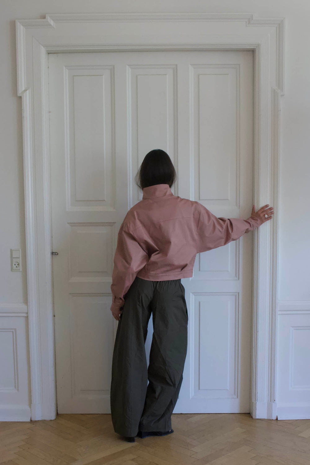 Atlas jacket - Dusty rose