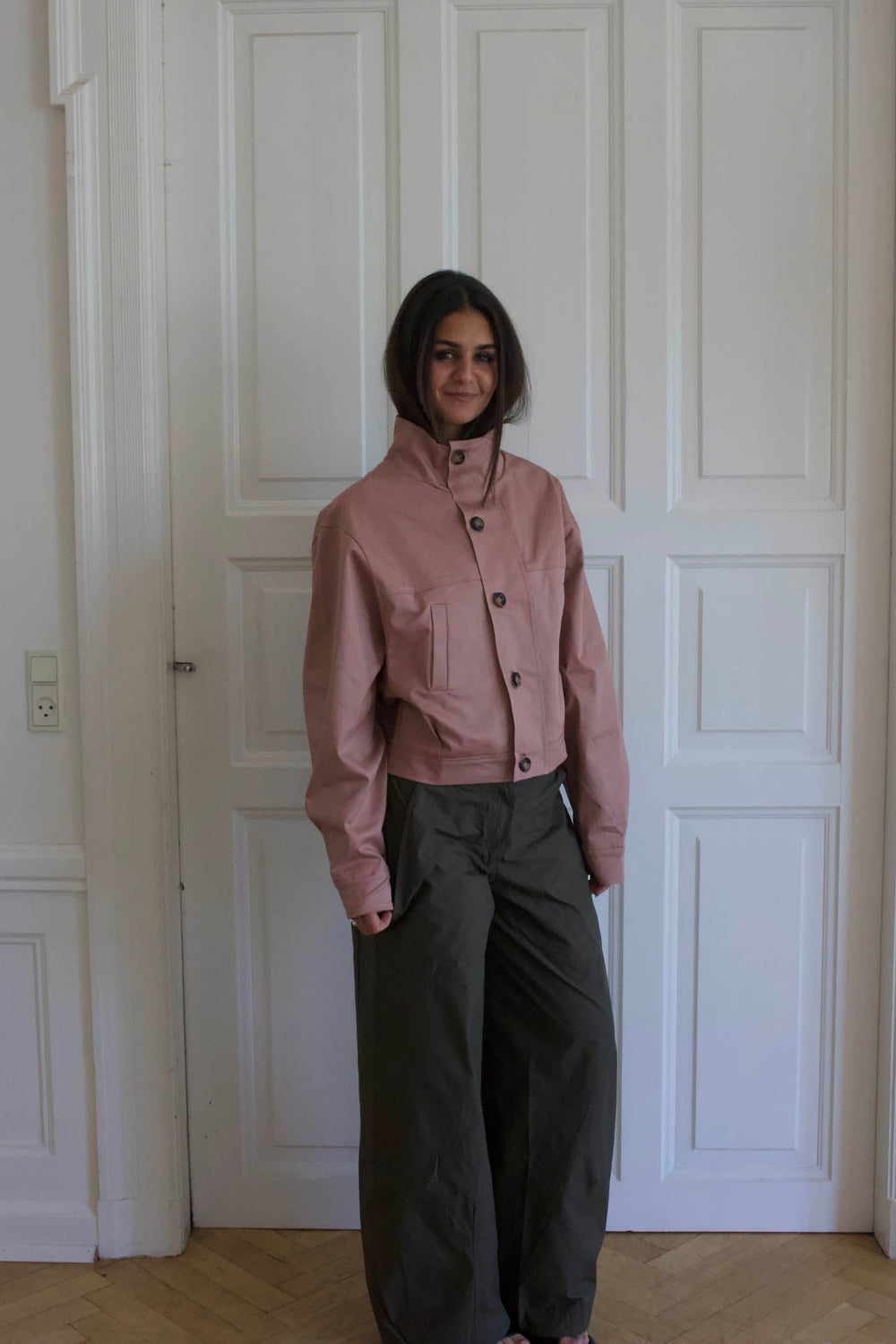 Atlas jacket - Dusty rose