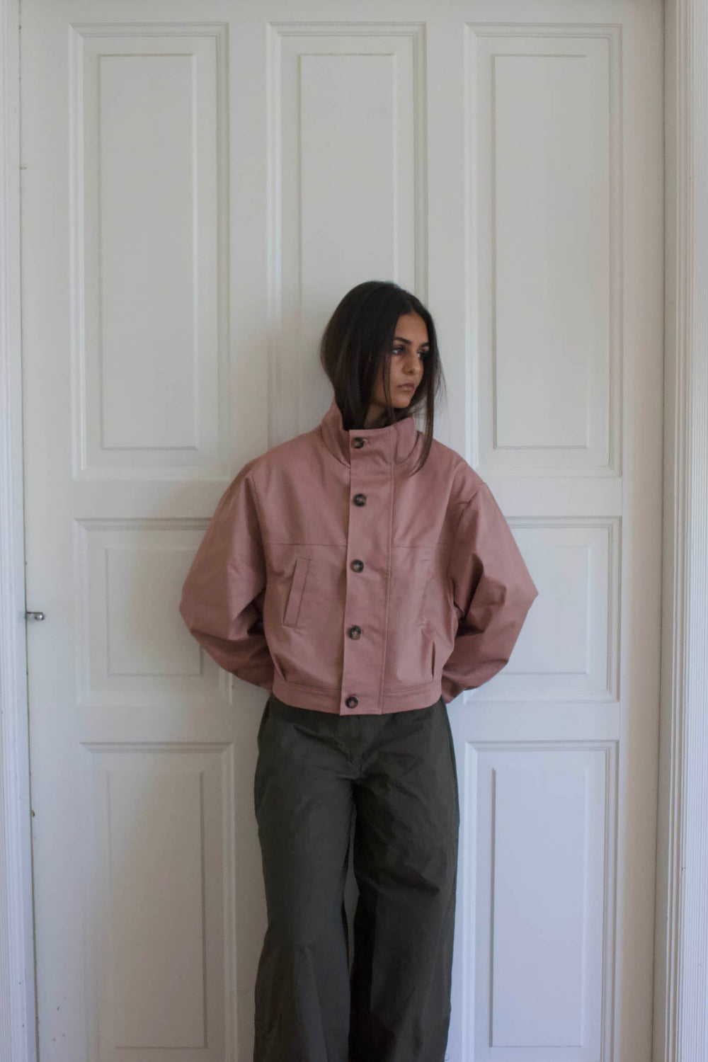 Atlas jacket - Dusty rose