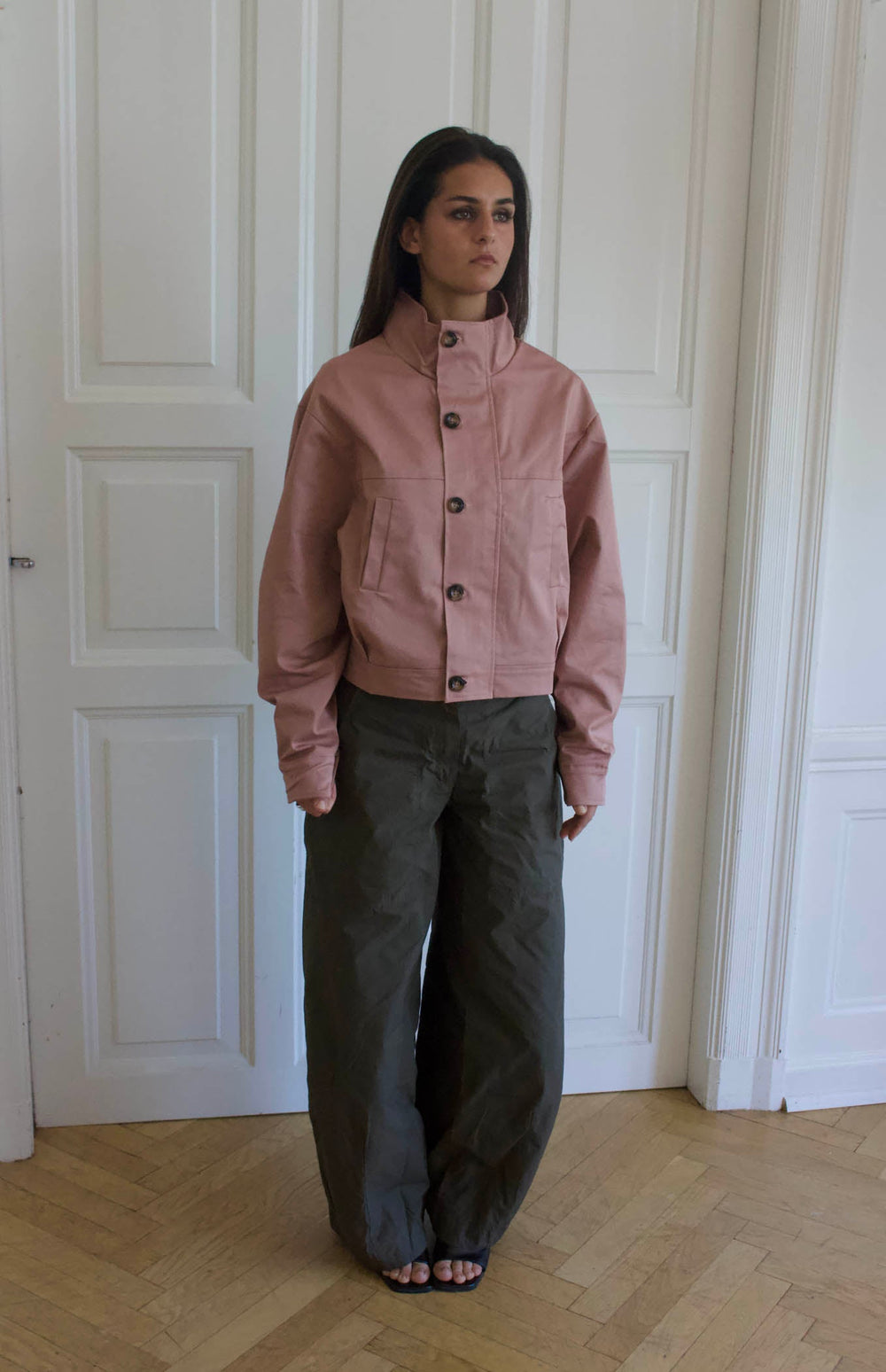 Atlas jacket - Dusty rose