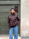 Kimma bomber jacket in suede - Brown