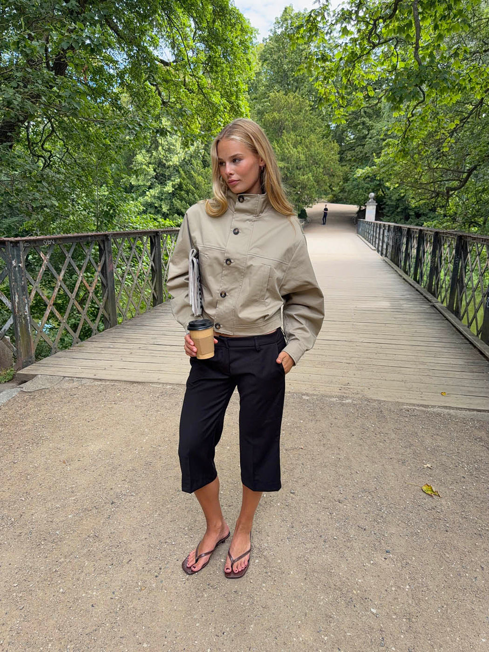 Atlas bomber jacket - Beige