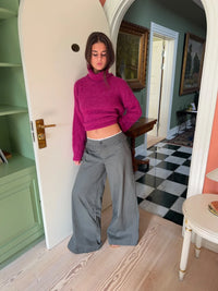 Asta trousers with details - Grey