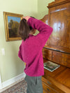 Idun knit sweater with turtleneck - Purple