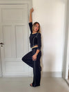 Orlena pants - Navy/yellow