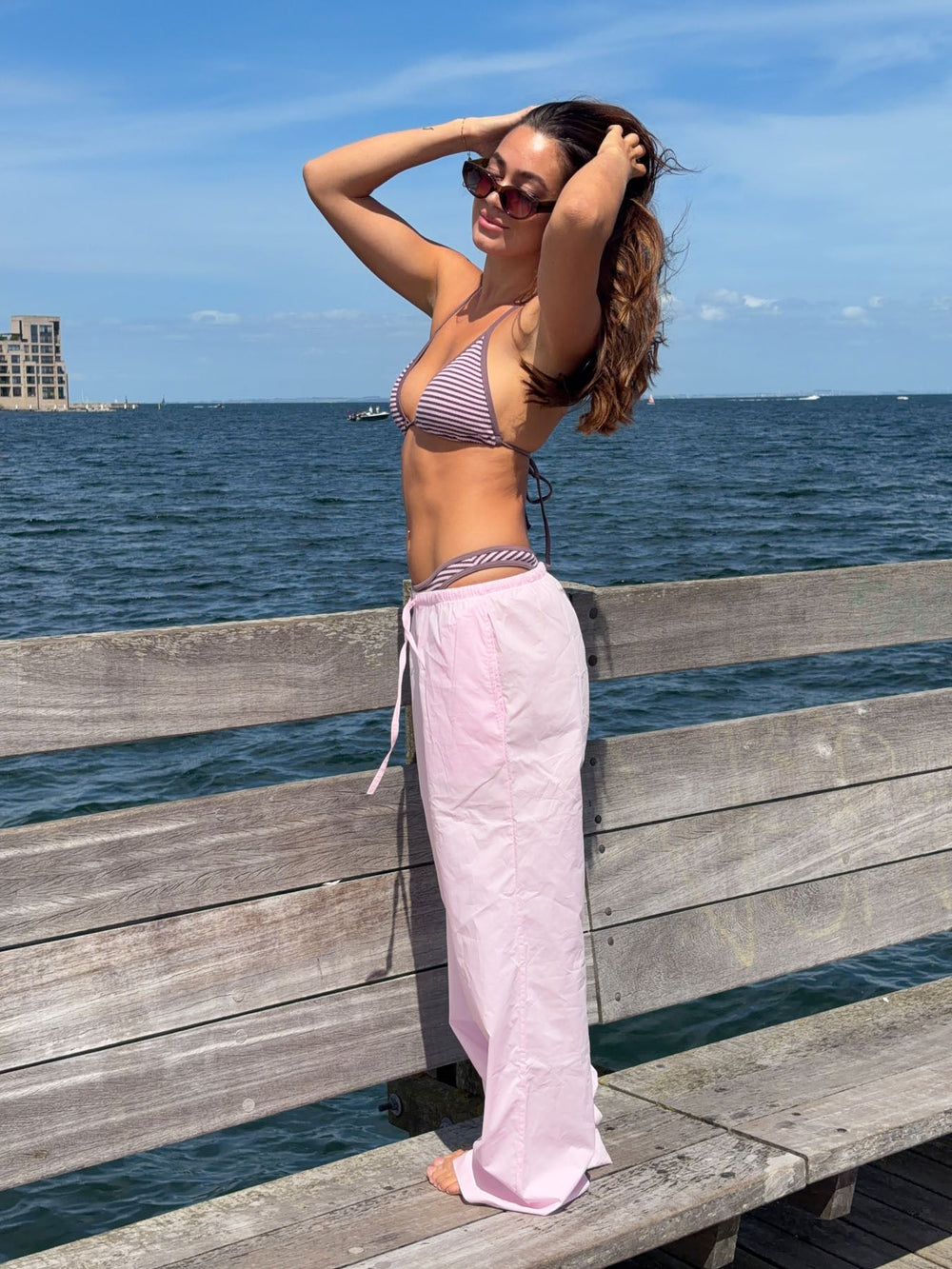 Taja trousers - Light pink