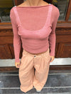 Chamomile pants - Dusty pink
