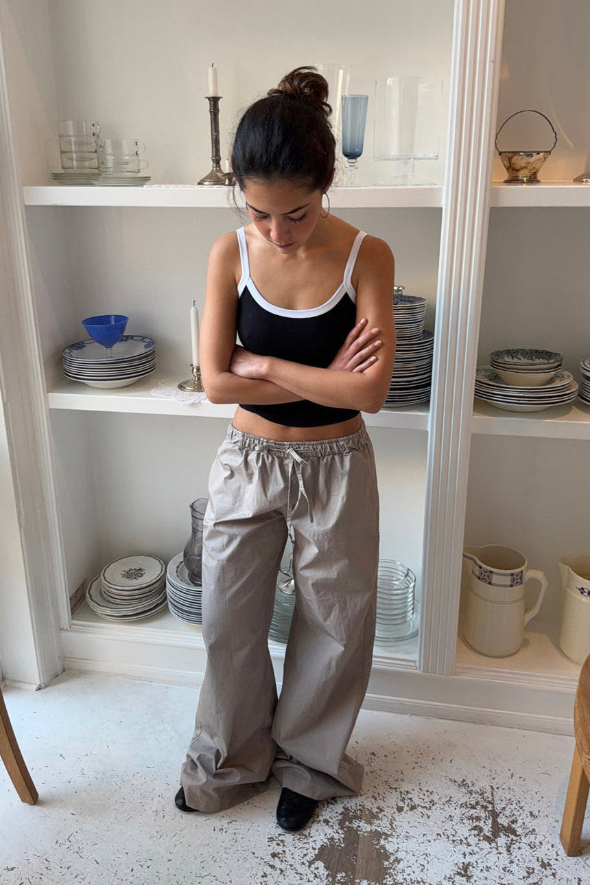 Viliama pants - Beige/brown