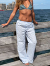 Taja trousers - Light blue