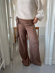 Buka suit pants with pinstripes - Brown