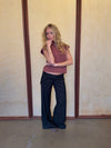 Buka suit trousers with stripes - Black