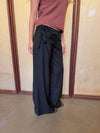 Buka suit trousers with stripes - Black