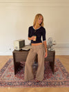 Sussa pants with details - Light brown