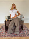 Asta trousers with details – Beige