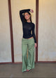 Maxim pants with buttons - Green
