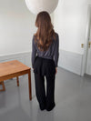 Nadina pants with skirt - Black