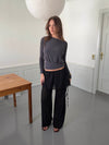 Nadina pants with skirt - Black