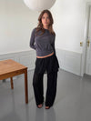 Nadina pants with skirt - Black