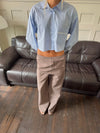 Thealine pants with skirt – Taupe