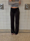 Hilda pants with detail - Black/green