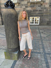 Calsia capri pants - Beige