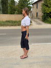 Alberita capri pants - Blue