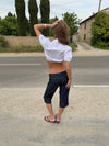 Alberita capri pants - Blue
