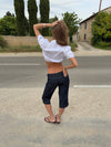 Alberita capri pants - Blue