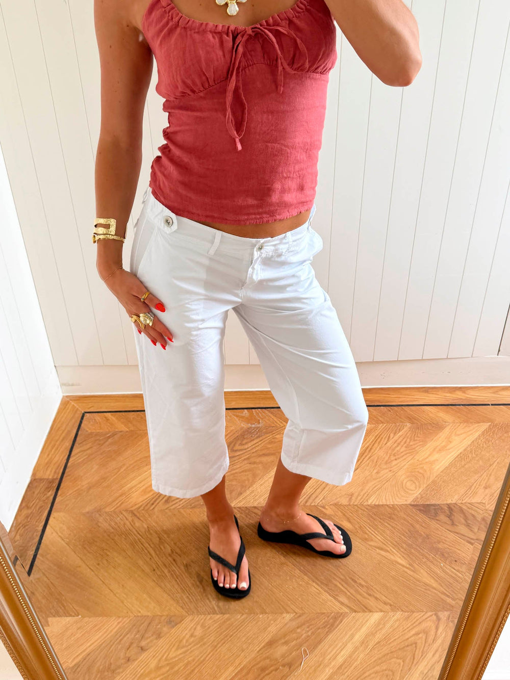 Scandivv capris - White