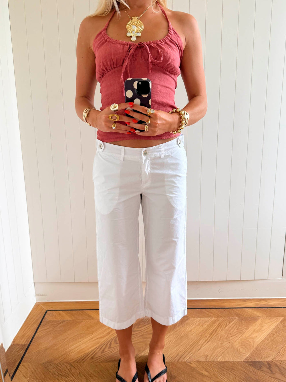 Scandivv capris - White