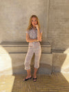 Marolina capris - Multicolored stripes