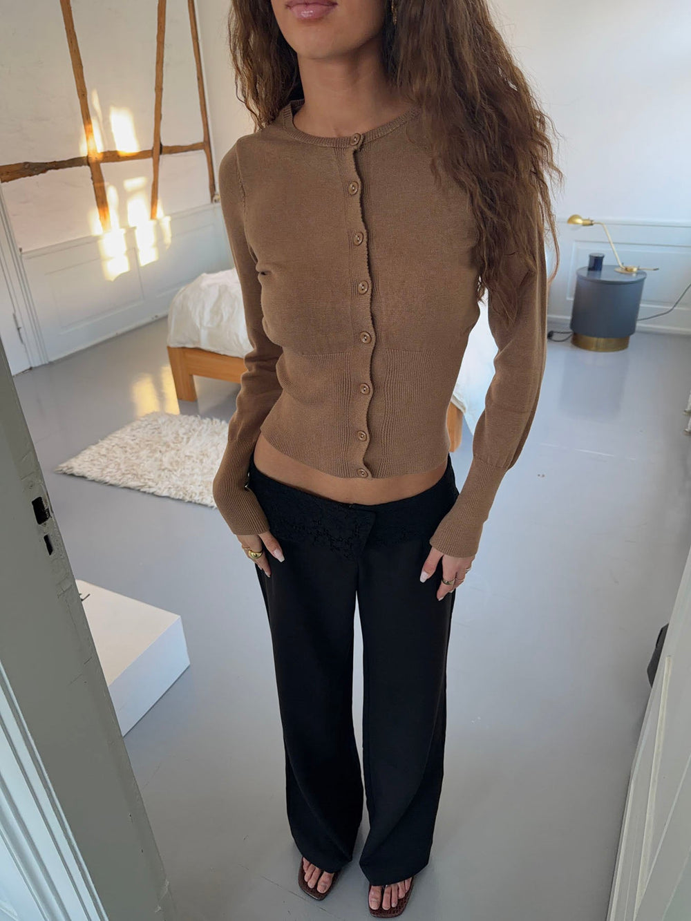 Charlotte cardigan - Brown