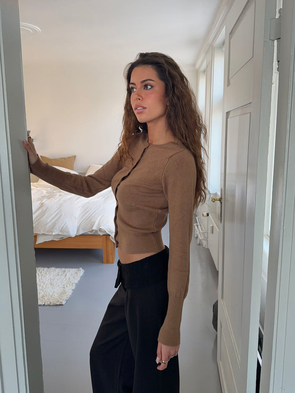 Charlotte cardigan - Brown