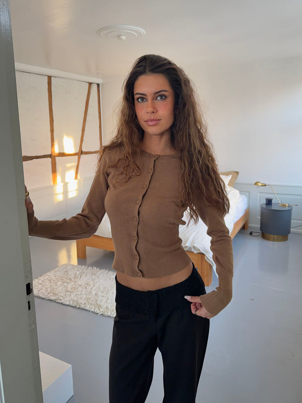 Charlotte cardigan - Brown