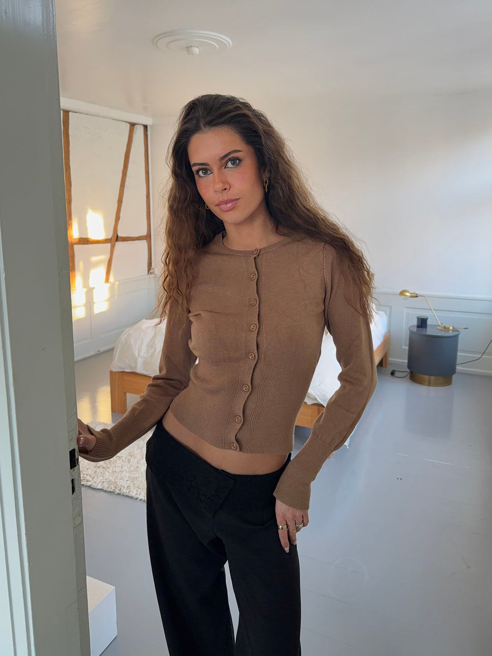 Charlotte cardigan - Brown